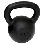 Cast Iron Kettlebell : LifeFitness
