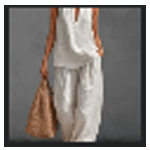 Casual Urban Style White Linen Sleeveless Top - Oyrosy