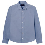 Ceromonial Poplin Shirt In Blue - Esdemarca