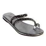 Chainmi Toe Loop Sandal | Eric Javits