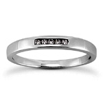 Channel Diamond Wedding Band |25Karats.com
