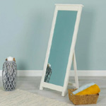 Solid Wood Cheval Mirror | Theoakbedstore.co.uk
