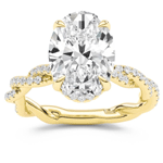 ChiraTan Lab Grown Diamond Engagement Ring - La Joya Jewelry