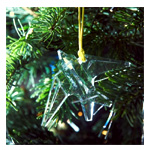 Christmas Origami Bird Ornament | Waterford