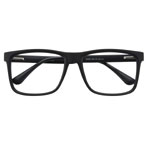Christopher Rectangle Mblack Eyeglasses | Glassesshop.com