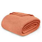Chunky Cable Knit Throw Blanket , Joydeco.com