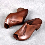 Chunky Heel Slippers | Zeraclub.com