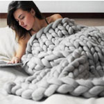 Chunky Knitted Blanket - KnitFirst