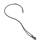 Citrine Birthstone Pendant : Hot Diamonds