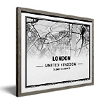 City Map - Canvasdiscount