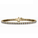Classic 4-Prong Tennis Bracelet | Miadonna.com