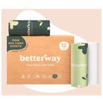 Classic White Bamboo Paper Towels | Gobetterway.com