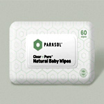 Clear+Pure Natural Baby Wipes : Parasol Co