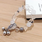 Clear Quartz Tassel Bracelet | Gem.jewelry