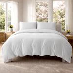 Cloud White Duvet Cover Set : Redssen