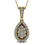 Cluster Pendant Necklace Set : MohLondon