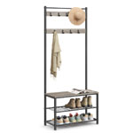 Coat Rack Shoe Storage Bench | Songmics.com