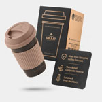 Coffee Bio Composite Cup - Natural Shilajit