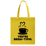 Coffee Lovers Design Tote Bag - TeeChip