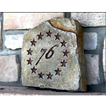 Concrete Colonial Patriotic Stone : Fifthroom.com