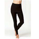 Medium Compression Waisted Leggings - Tlc Sport