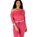 Sleeve Convertible Athleisure Top : PoeticJusticeJeans