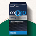 CoQ10 100mg 120 Capsules | Naturesbest.co.uk