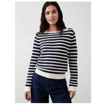 Cotton Boatneck Crochet Sweater - Banana Republic Factory