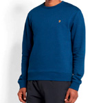 Cotton Crew Neck Sweatshirt - Farah