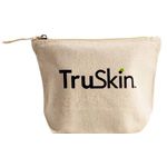 Cotton Zippered Pouch : TruSkin