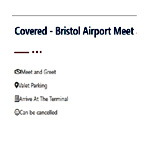 Covered Bristol Airport Meet & Greet | Bristolairportparkingsolutions.co.uk
