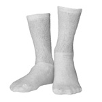 Diabetic Crew Length Socks : Compressionsale.com