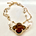 Crystal Gold Bracelet | Angelbarocco.com