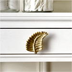 Curved Leaf Drawer Knob | Melody Maison