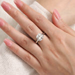 Cushion Moissanite Ring | LanewoodsJewelry
