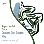 Custom Golf Course Map Design | Golfcourseprint.com