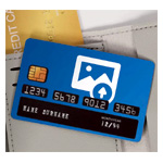 Customizable Credit Card Stickers - Tenstickers