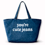 Cute Jeans Denim Tote : Lola Denim