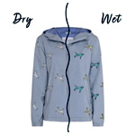 Color Changing Womens Dalmatian Raincoat - HollyAndBeau