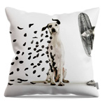 Dalmation Dog Throw Pillow | Photos.com