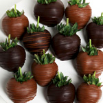 Dark & Milk Chocolate Covered Strawberries | Strawberries