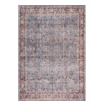 Dauis Blue Persian Style Washable Rug : Boutique Rugs