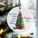 Dear Santa, One More Book : PersonalizedPlanet