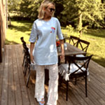 Dentelle White Trousers : Dollyglamshop.com2