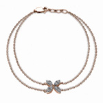 Diamond Butterfly Bracelet : Kallati
