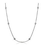 Diamond Cable 24 Inch Chain Necklace | Diamondrocks.co.uk