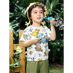 Cute Dinosaur Pattern Short Sleeved | Balabala