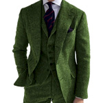 Double-Sided Tweed Casual Blazer - Findercube