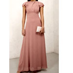 Dusky Pink Maxi Dress - Tfnc London 