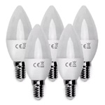 E14 C37 6w Led Bulbs Cool - LedledItalia.it